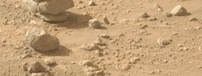 星上出现一摞整齐叠放的石头，科学家：肯定不是人干的