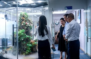 谷道科技迎来都江堰市市委副书记张明等领导一行调研