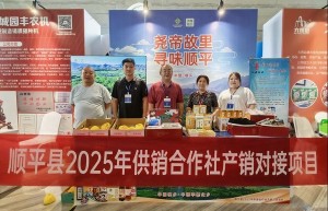 顺平特产亮相农服盛会 产销对接促进产业发展