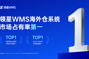 2026跨境WMS报告：领星WMS市场占有率第一