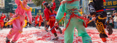 新春走基层丨广东普宁：英歌起舞闹新春