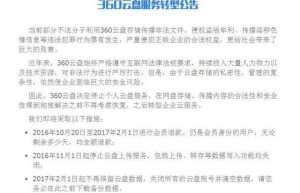360云盘宣布倒下 网盘这门生意还做得下去吗？