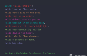 苹果公布WWDC2016时间 并做了个程序员情怀网页