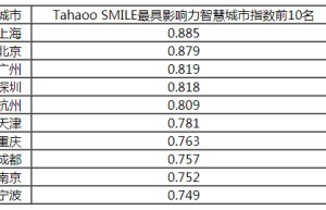 2018-2019中国新型智慧城市建设与发展综合影响力评估结果通报